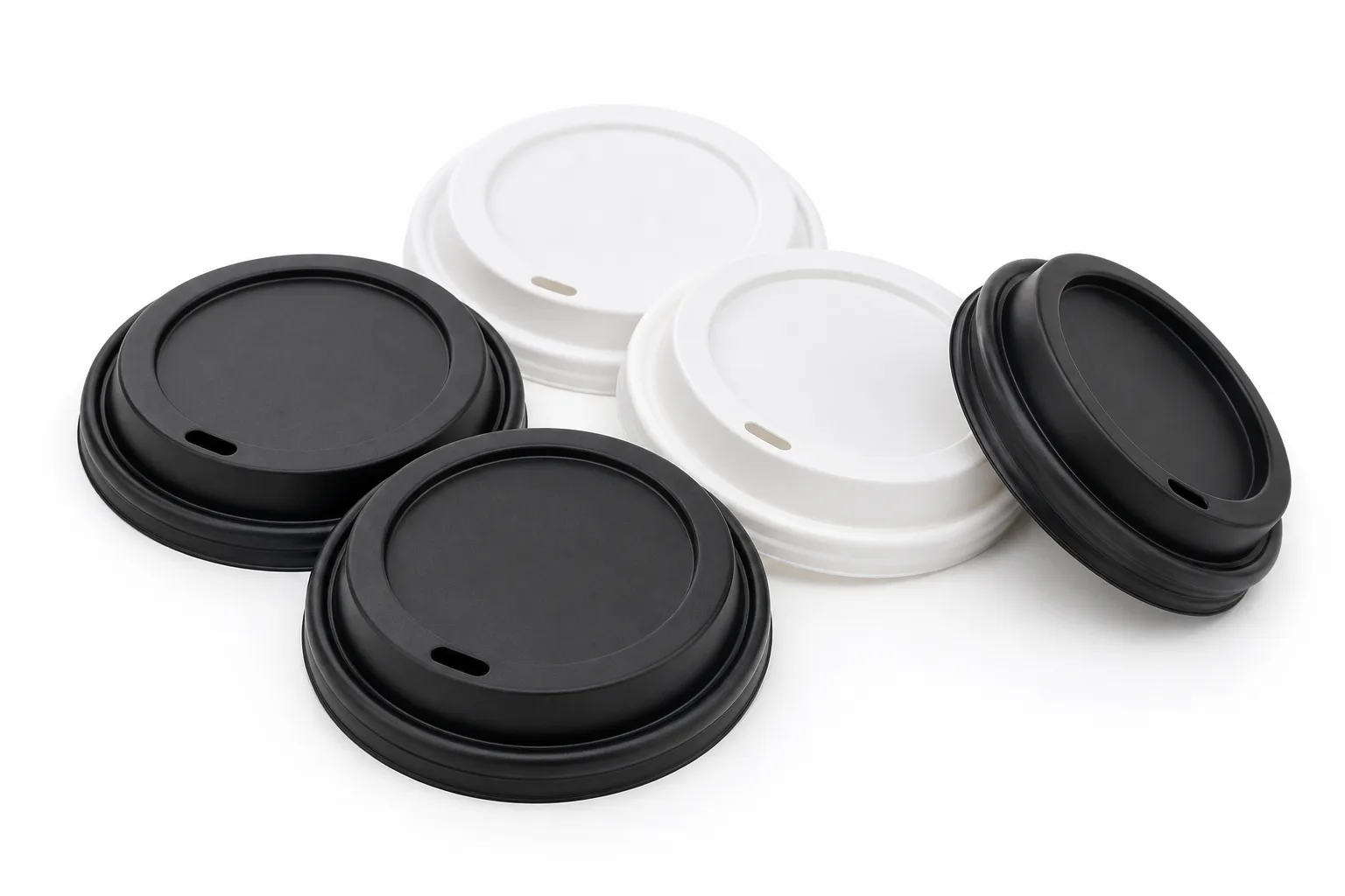 Black and Colored Cup Lids: Stock, a Question, or Tooling