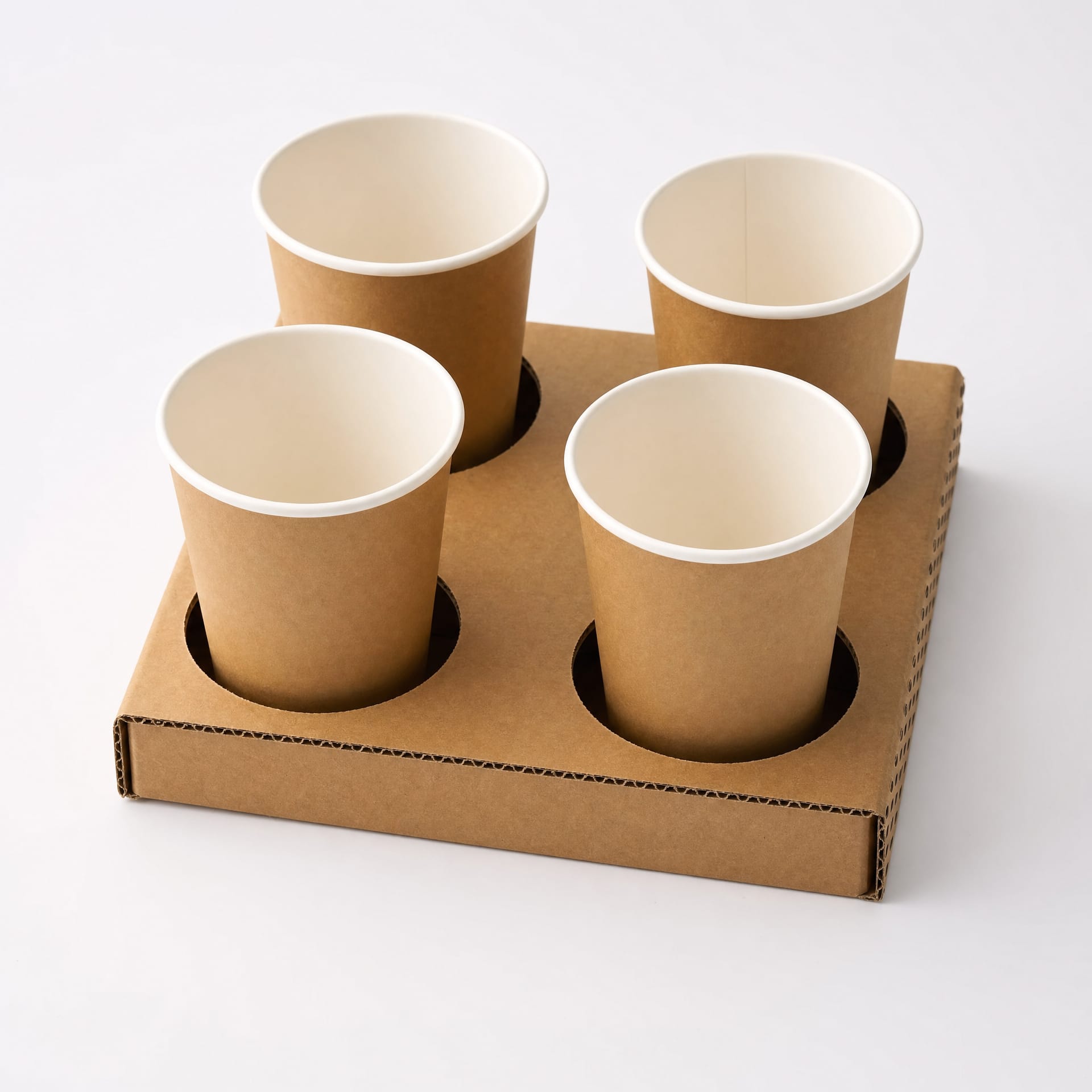 Cup Carriers & Holders for bubble tea shops — 2-cup / 4-cup